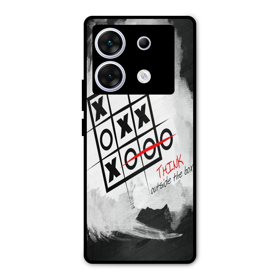 Think Box Metal Back Case for Infinix Zero 30 5G