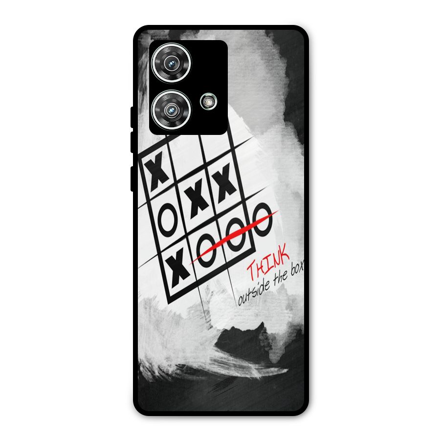 Think Box Metal Back Case for Motorola Edge 40 Neo