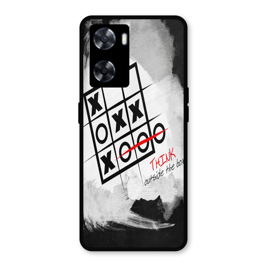 Think Box Metal Back Case for Oppo A57 2022