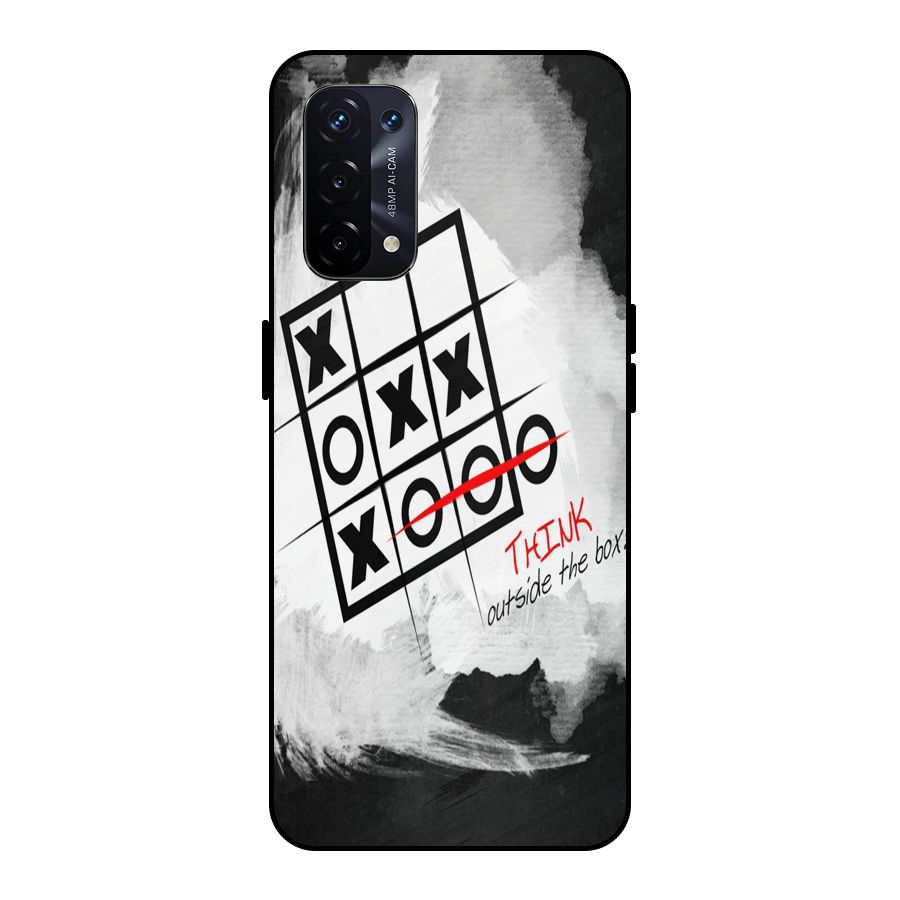 Think Box Metal Back Case for Oppo A74 5G