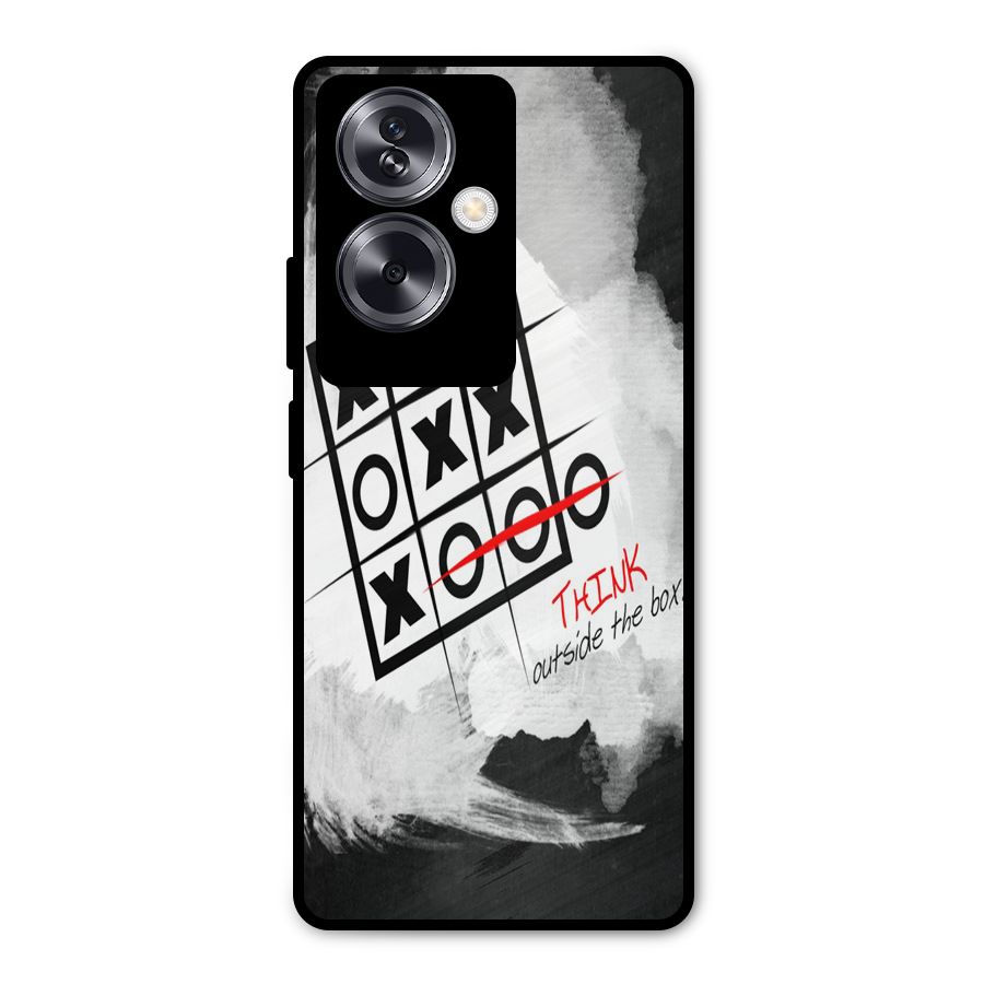 Think Box Metal Back Case for Oppo A79 5G