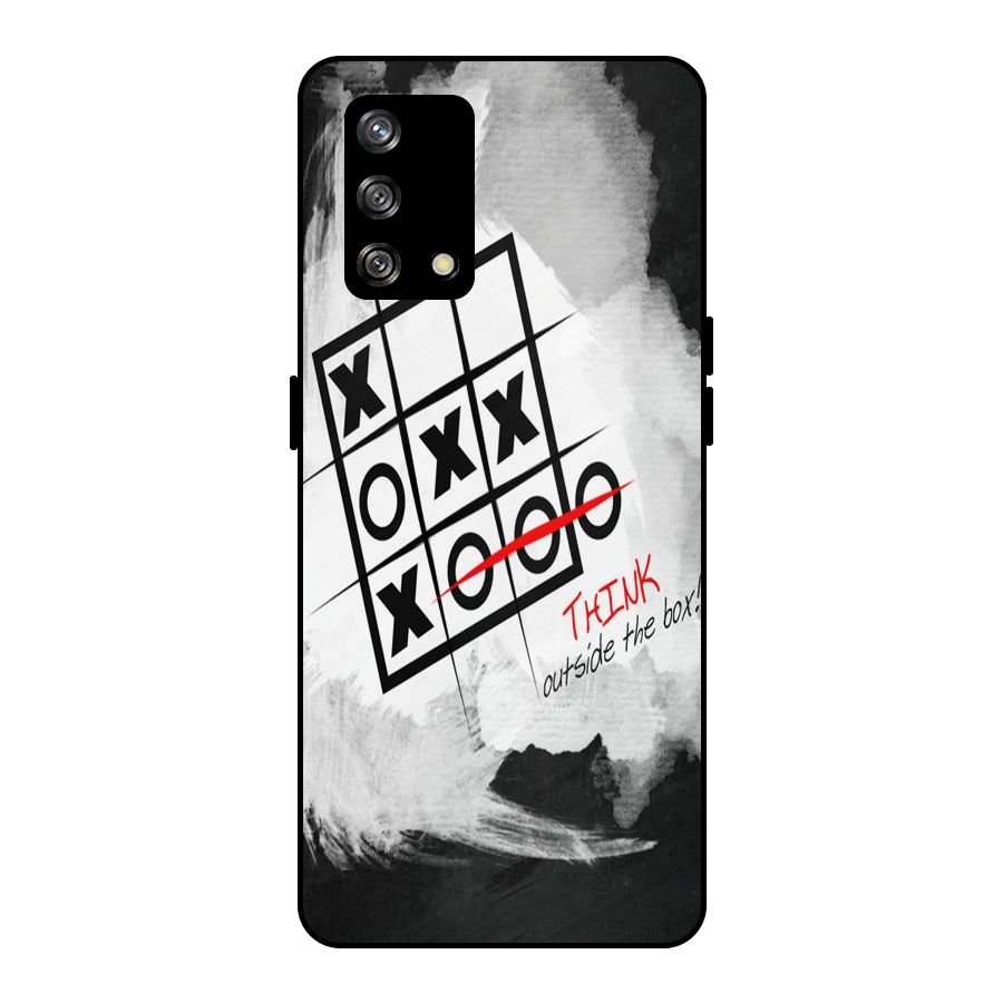 Think Box Metal Back Case for Oppo F19