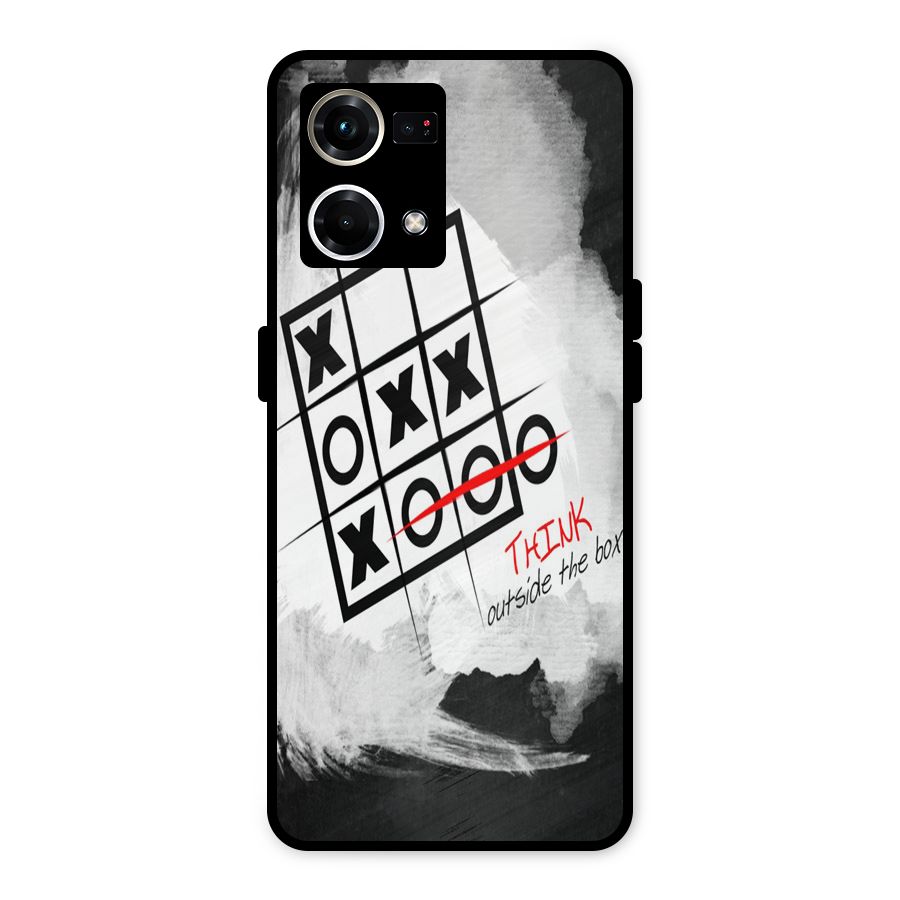 Think Box Metal Back Case for Oppo F21 Pro 4G