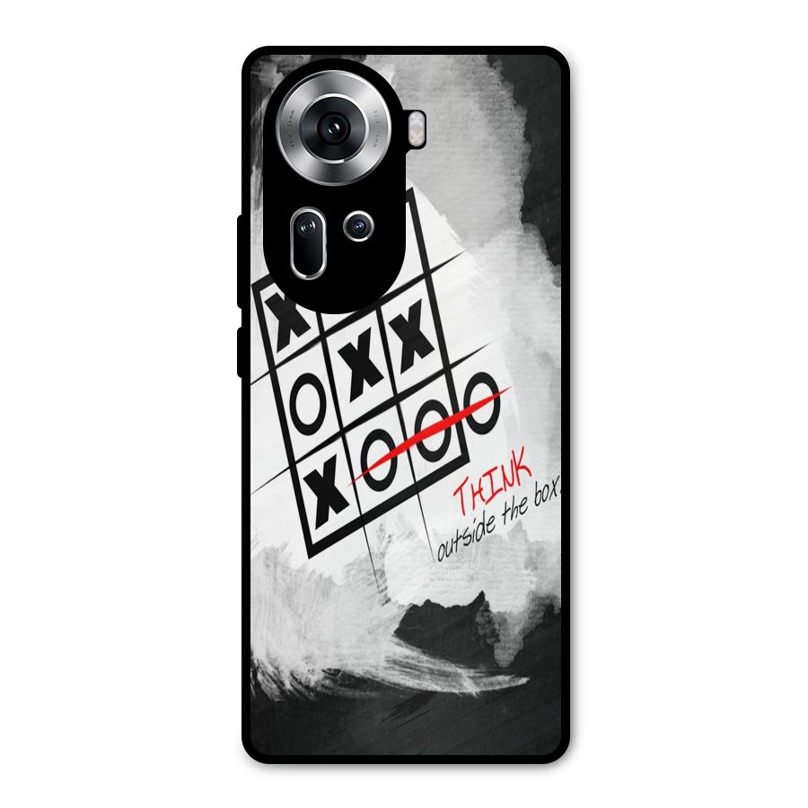 Think Box Metal Back Case for Oppo Reno11 5G