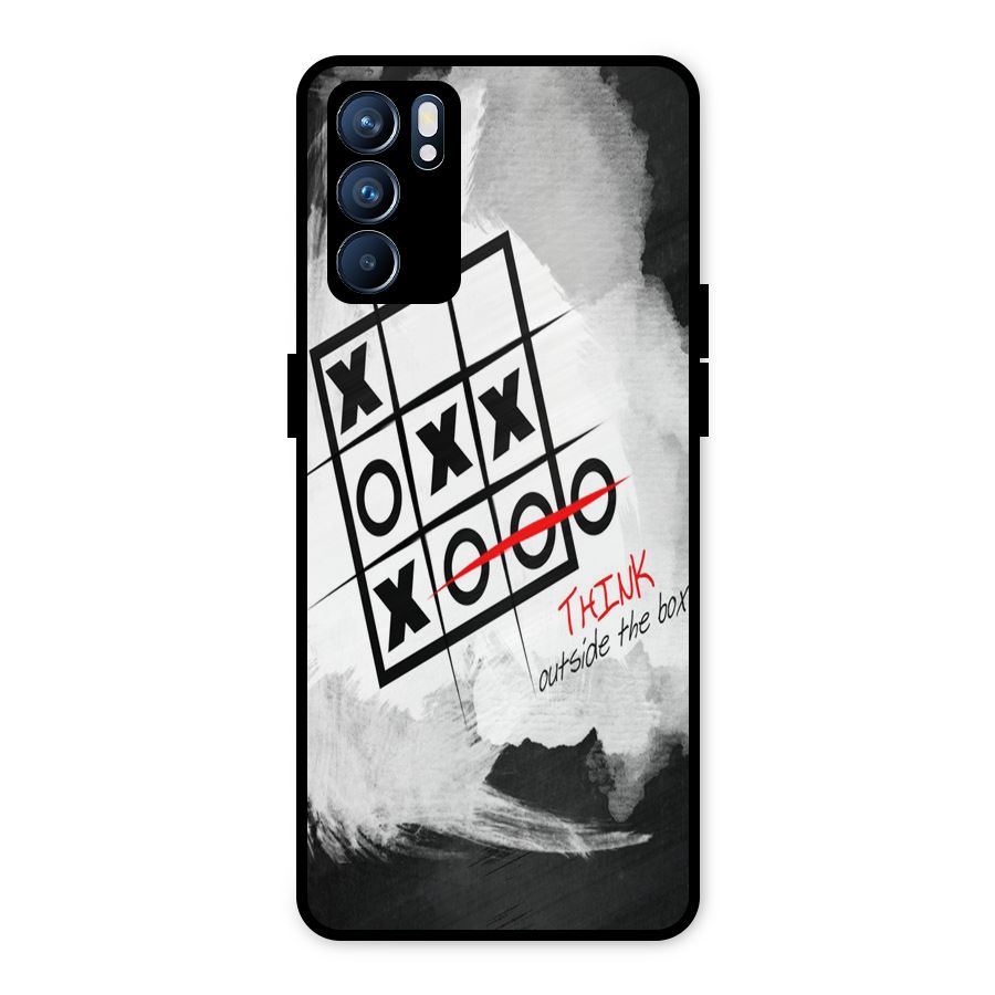 Think Box Metal Back Case for Oppo Reno6 5G
