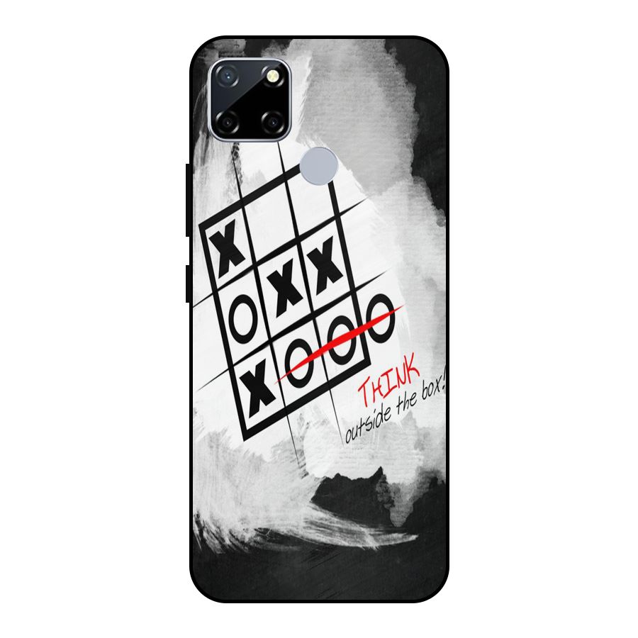 Think Box Metal Back Case for Realme Narzo 20
