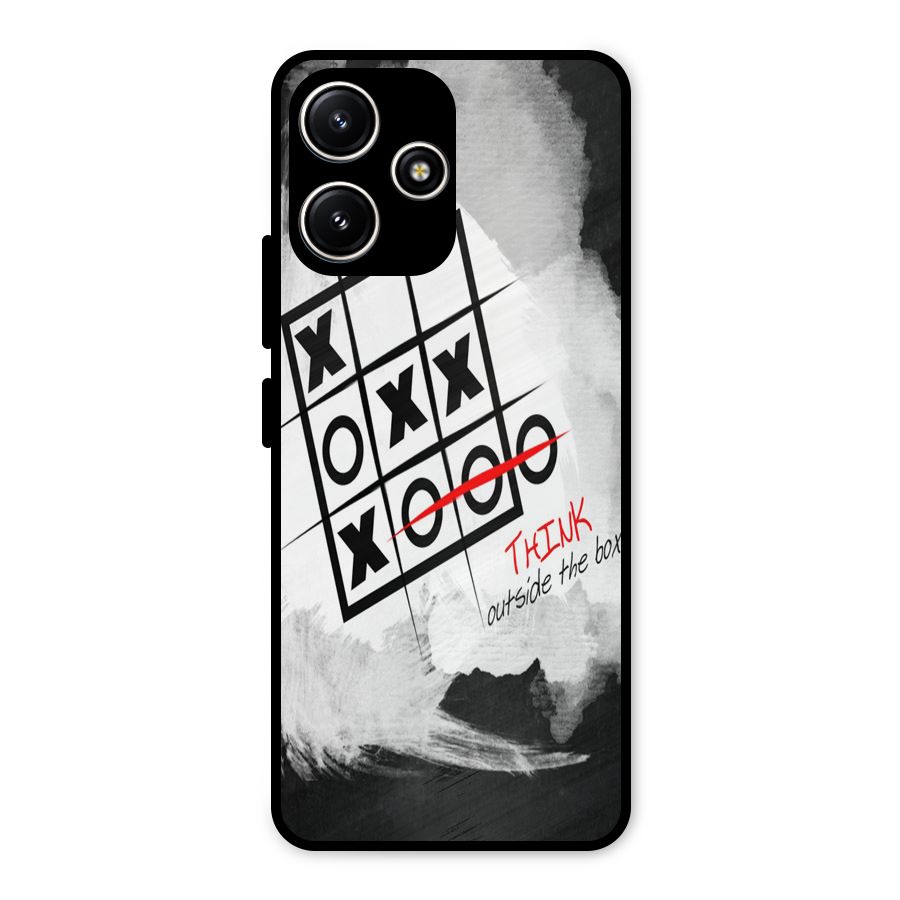 Think Box Metal Back Case for Redmi 12 5G