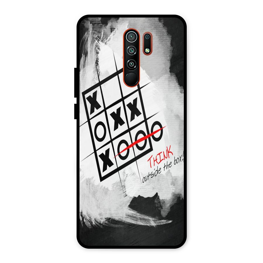 Think Box Metal Back Case for Redmi 9 Prime