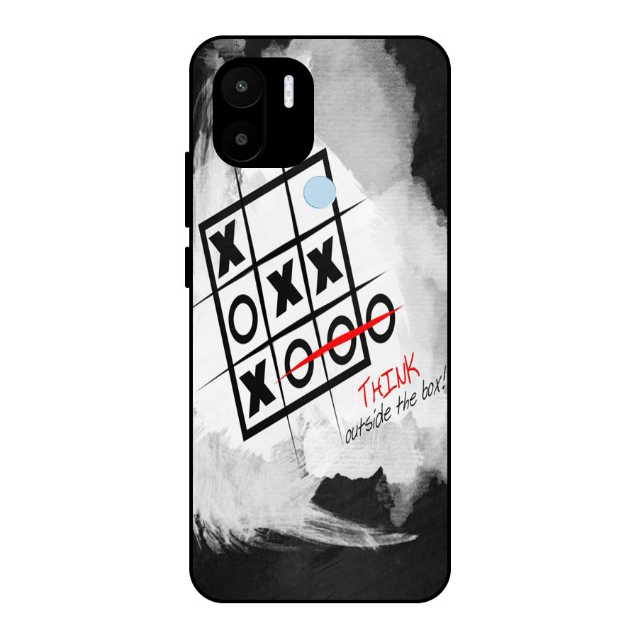 Think Box Metal Back Case for Redmi A2+