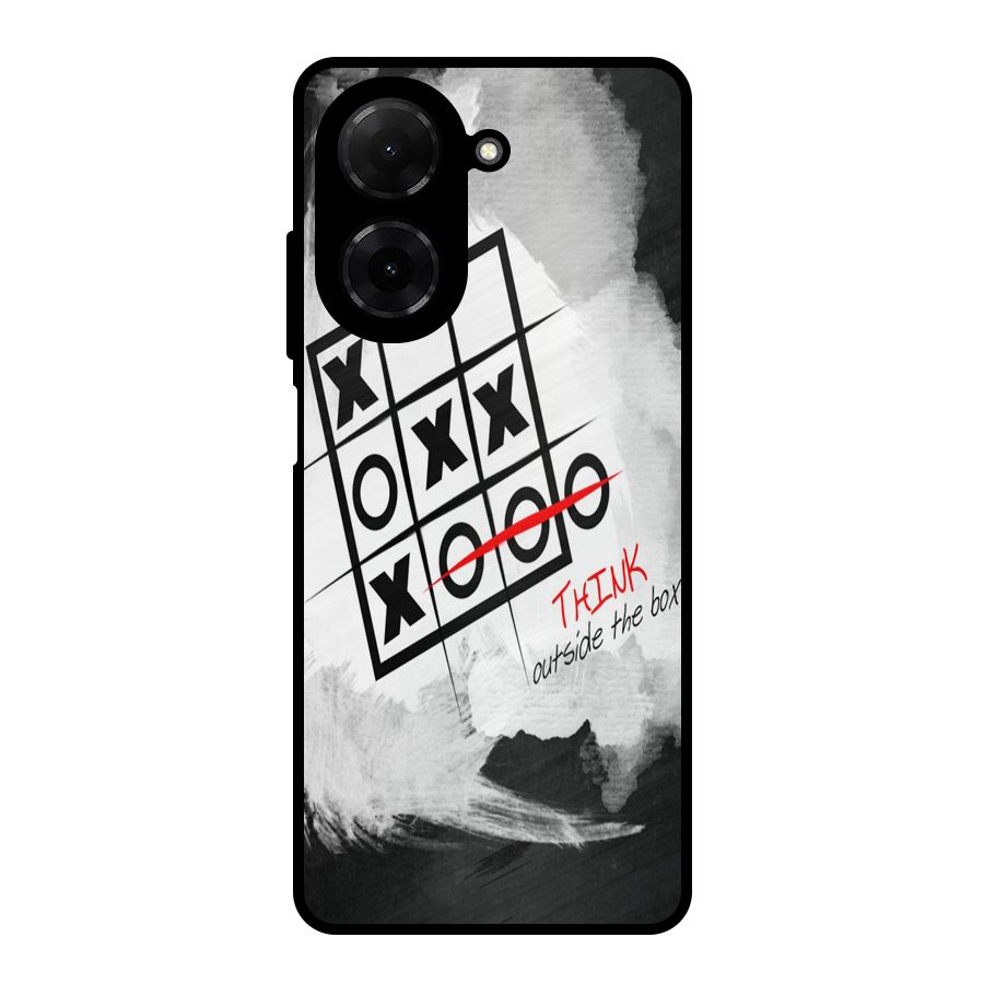 Think Box Metal Back Case for Redmi A5 4G