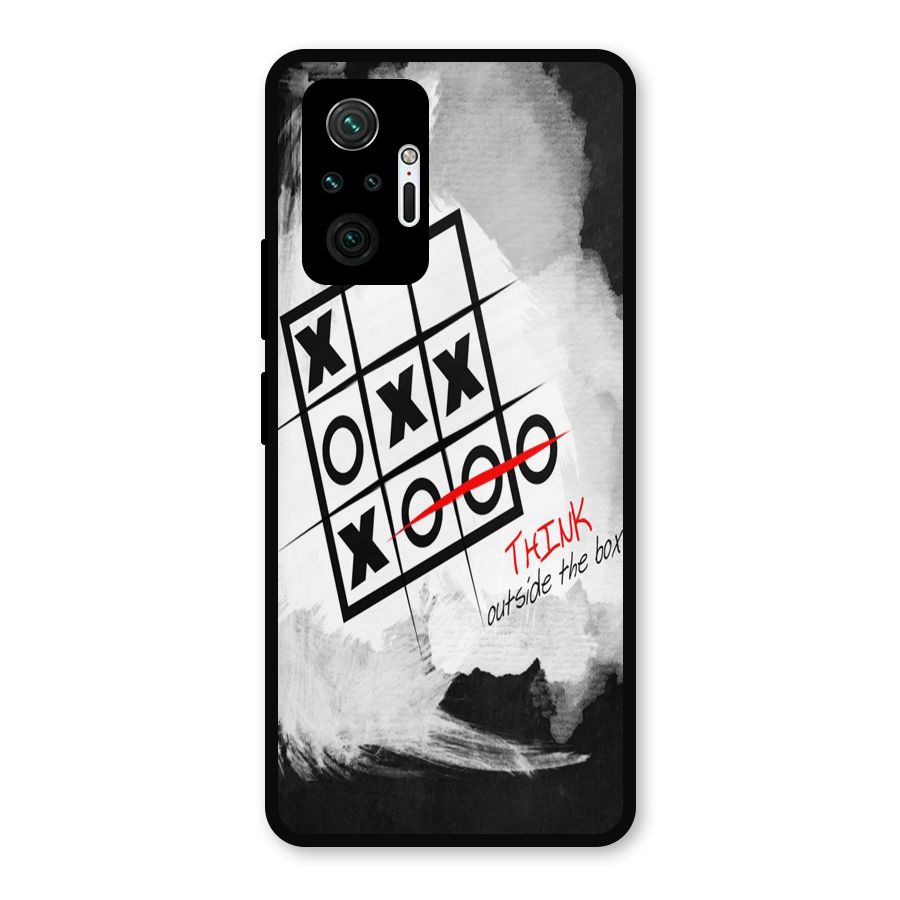Think Box Metal Back Case for Redmi Note 10 Pro
