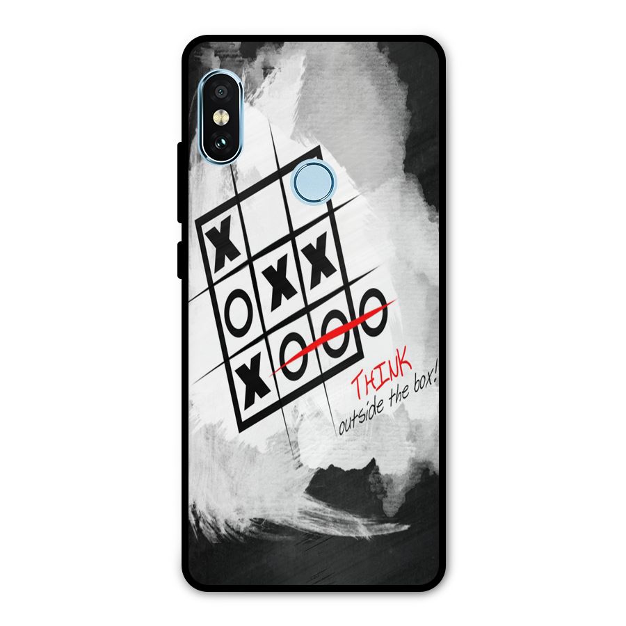 Think Box Metal Back Case for Redmi Note 5 Pro