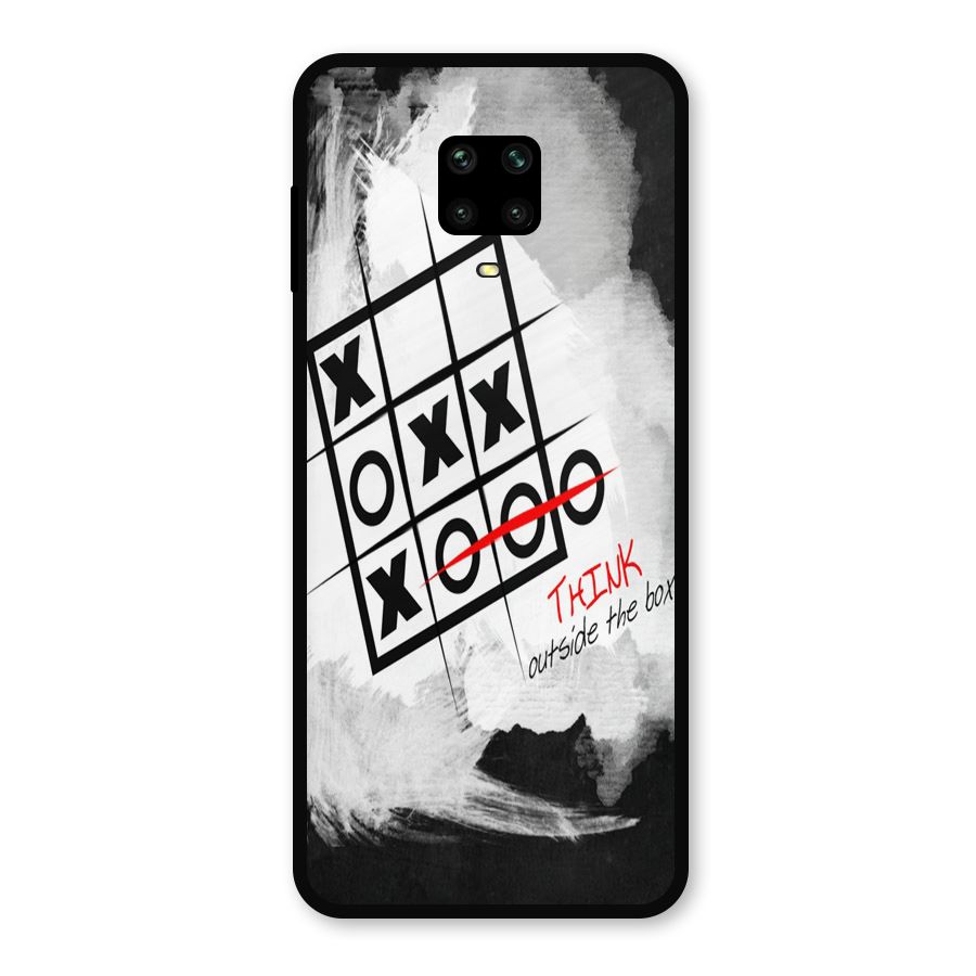 Think Box Metal Back Case for Redmi Note 9 Pro Max