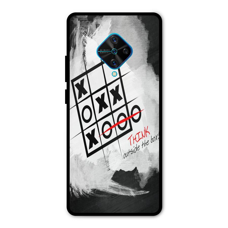Think Box Metal Back Case for Vivo S1 Pro