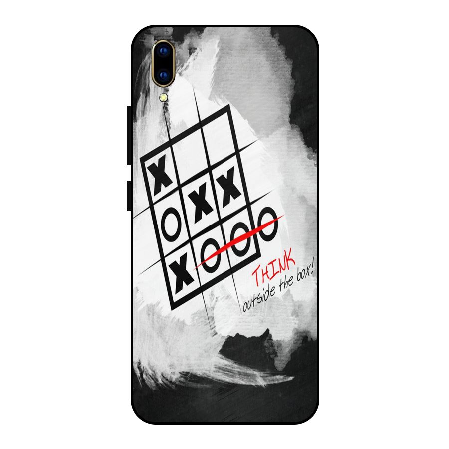 Think Box Metal Back Case for Vivo V11 Pro