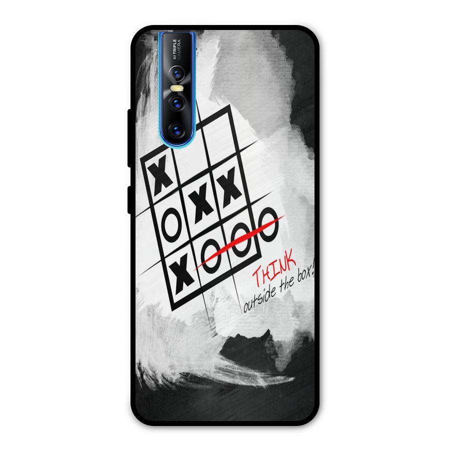 Think Box Metal Back Case for Vivo V15 Pro