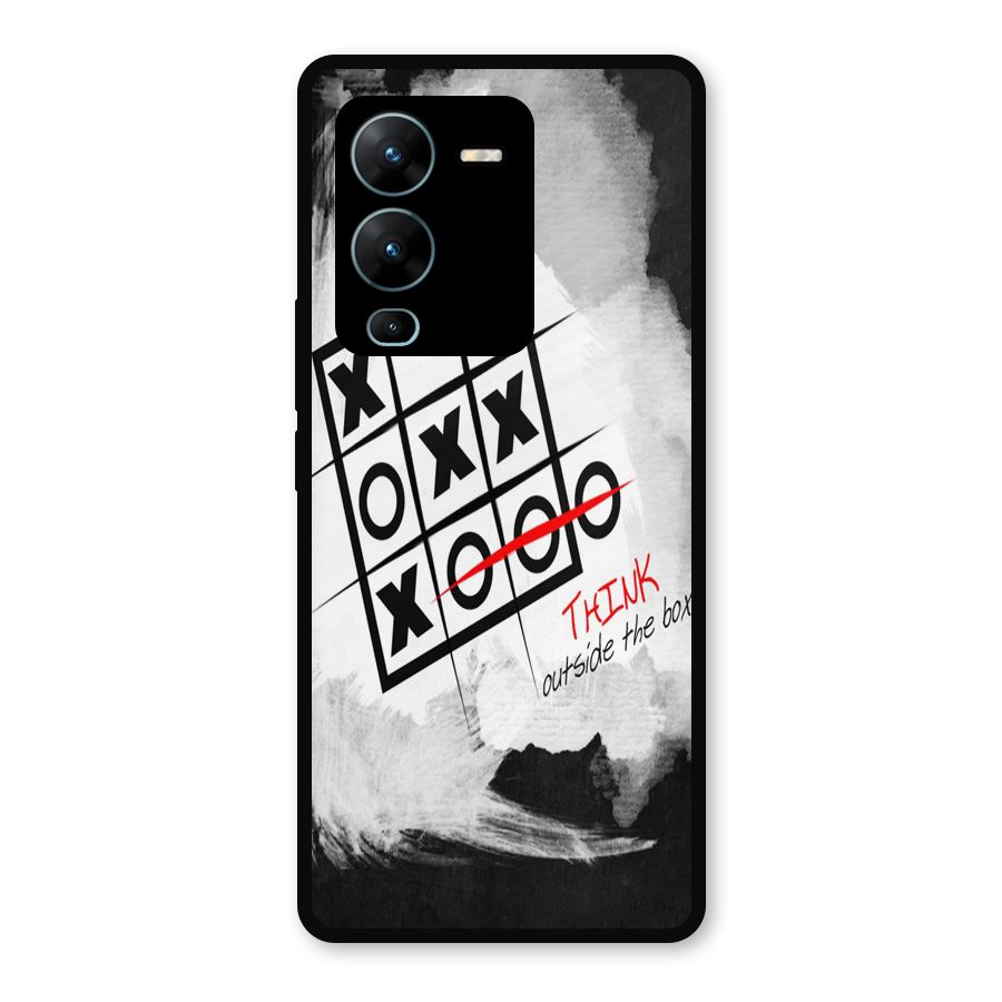 Think Box Metal Back Case for Vivo V25 Pro
