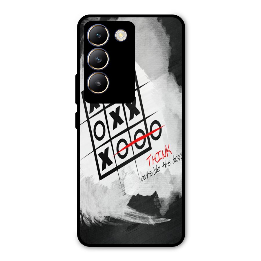 Think Box Metal Back Case for Vivo Y200e