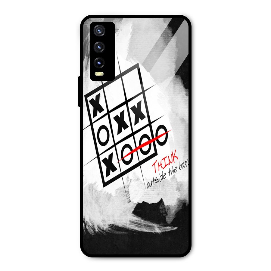 Think Box Metal Back Case for Vivo Y20g