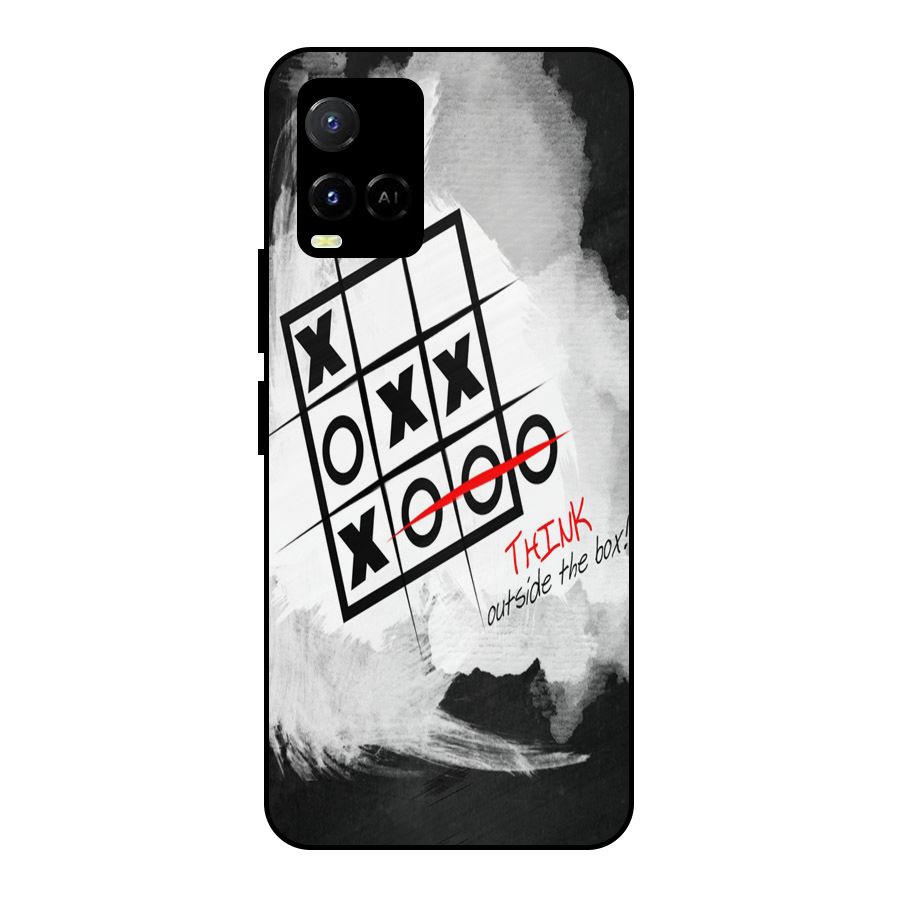 Think Box Metal Back Case for Vivo Y21T