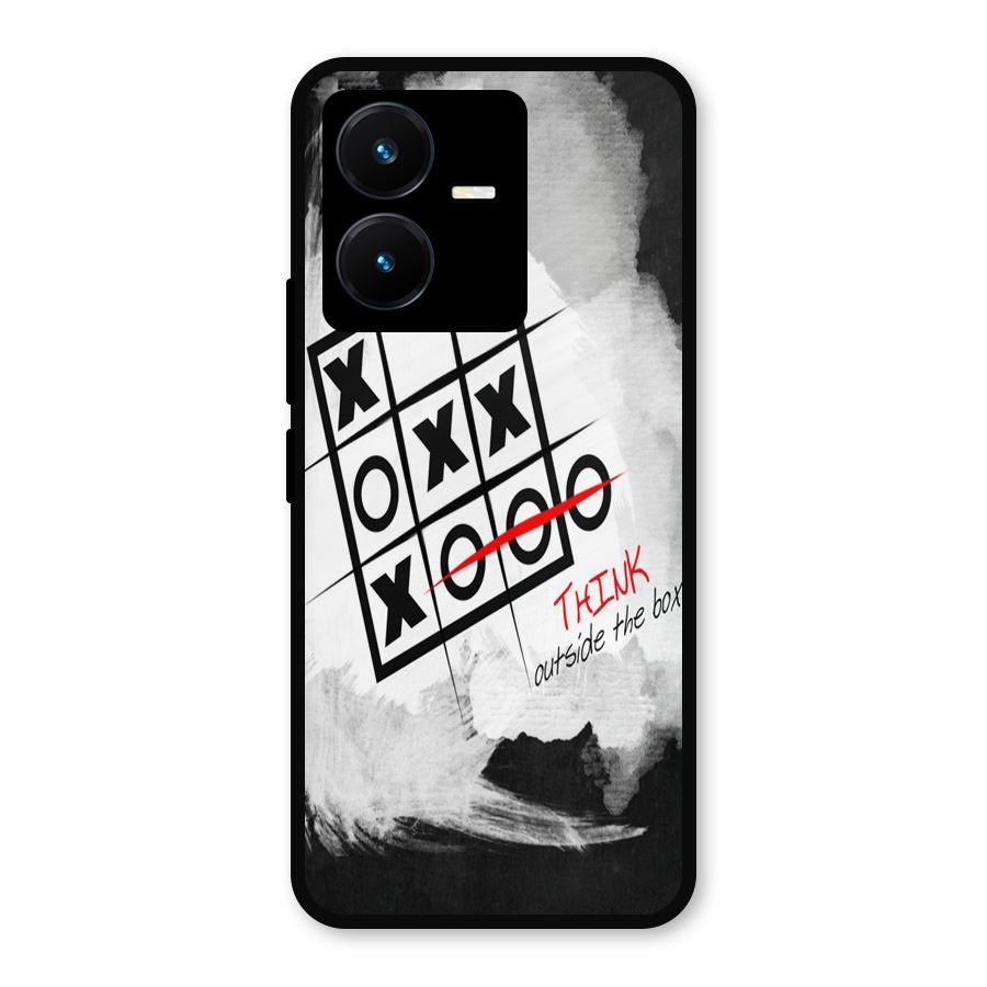 Think Box Metal Back Case for Vivo Y22