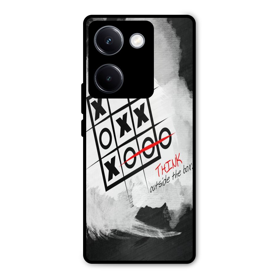 Think Box Metal Back Case for Vivo Y300 Plus