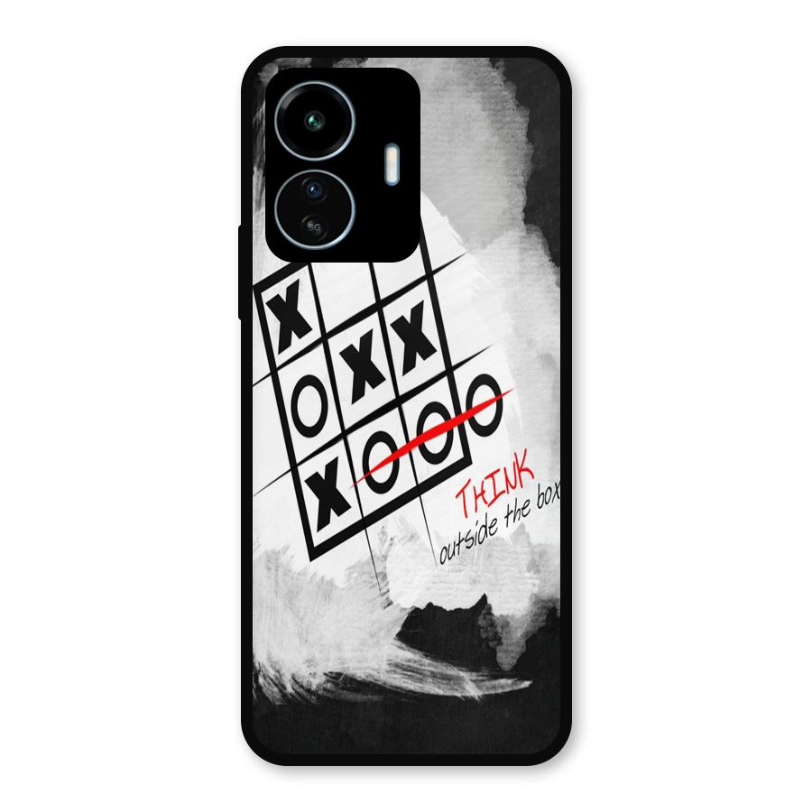 Think Box Metal Back Case for vivo iQOO Z6 Lite 5G