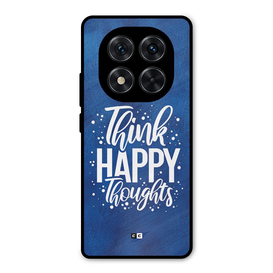 Think Happy Thoughts Metal Back Case for Poco X7