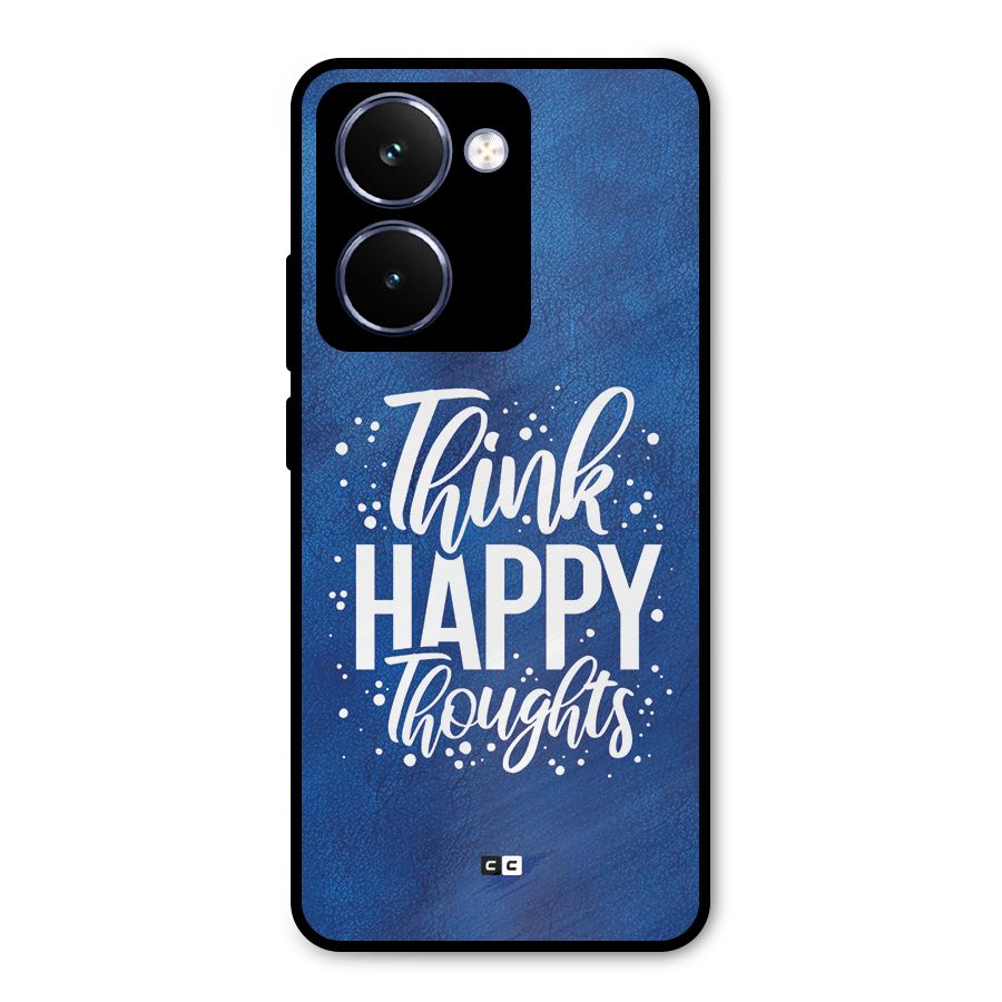 Think Happy Thoughts Metal Back Case for Realme P3 Ultra