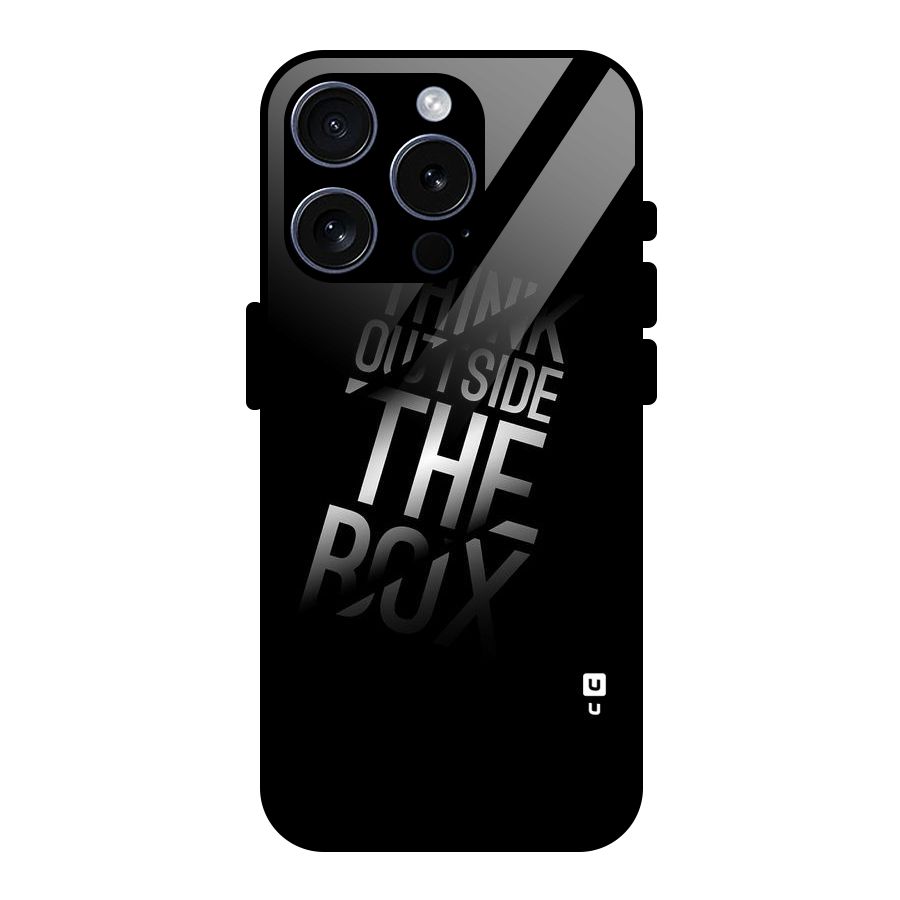 Think Outside The Box Glass Back Case for iPhone 15 Pro