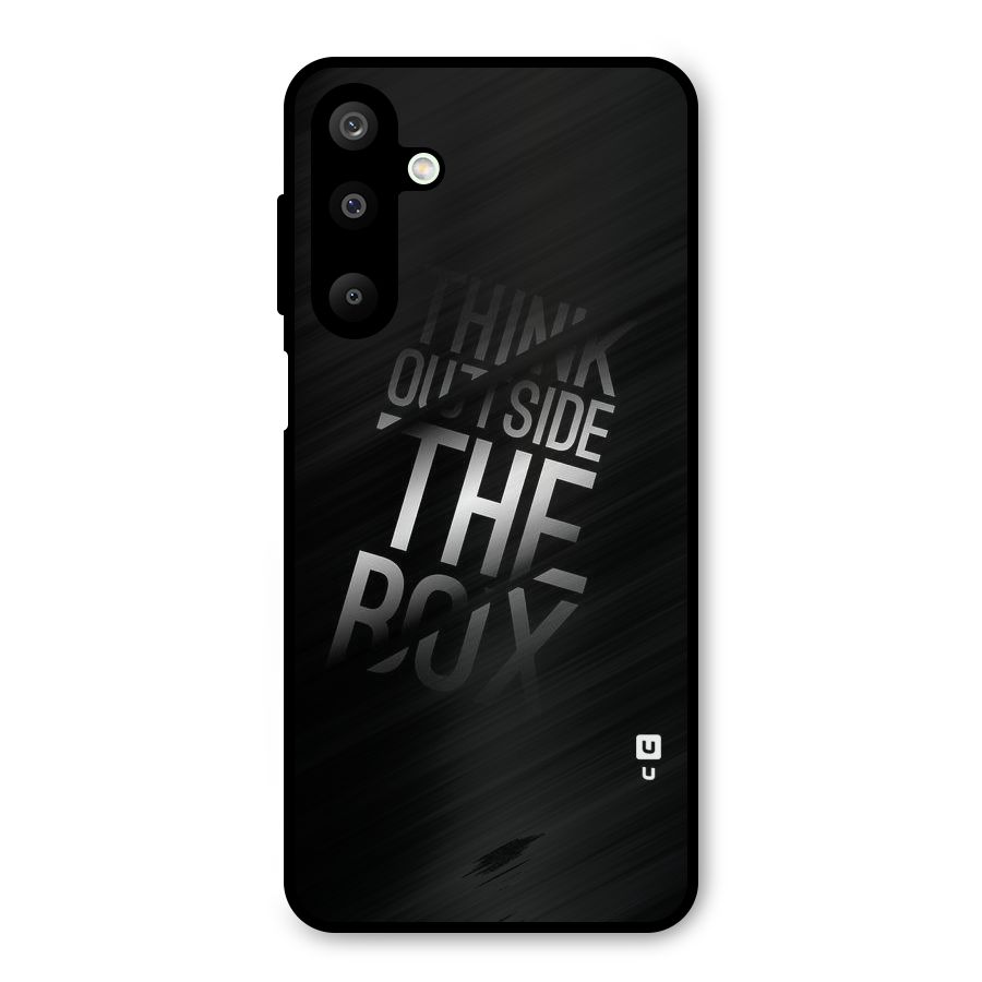 Think Outside The Box Metal Back Case for Galaxy M16