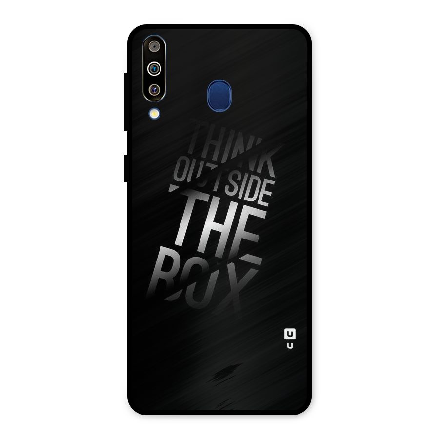 Think Outside The Box Metal Back Case for Galaxy M30