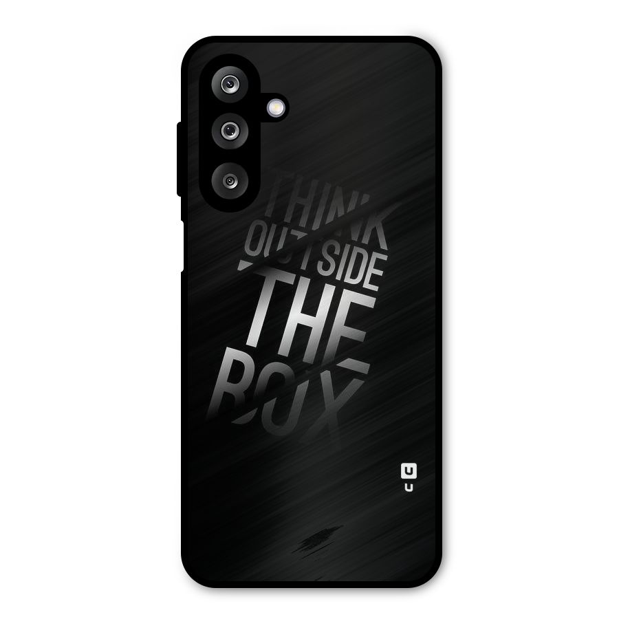 Think Outside The Box Metal Back Case for Galaxy M36