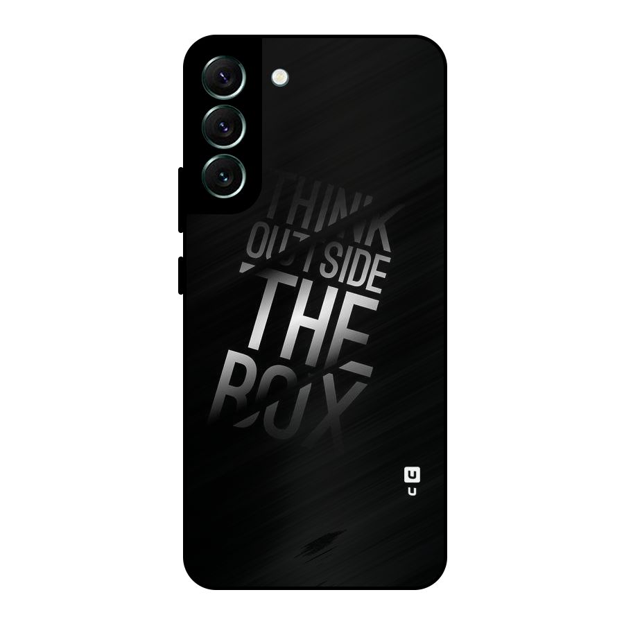 Think Outside The Box Metal Back Case for Galaxy S22 Plus 5G