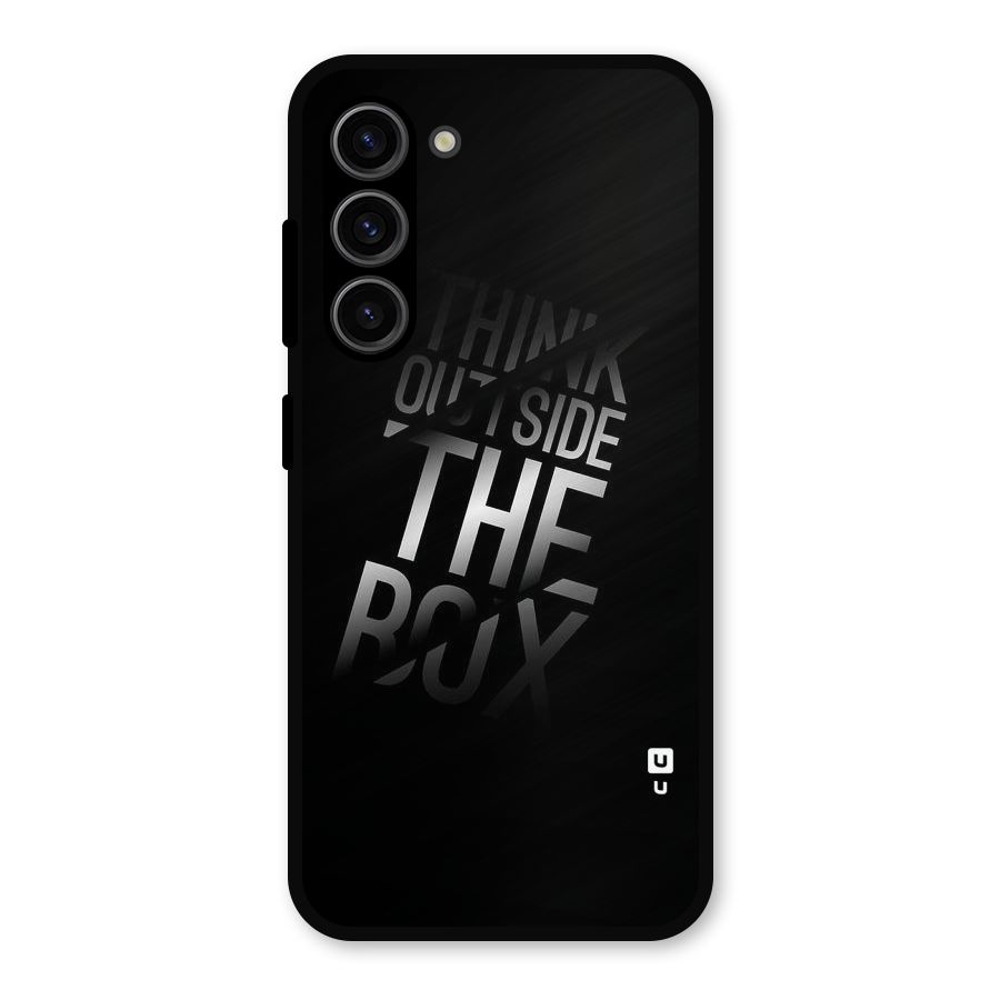 Think Outside The Box Metal Back Case for Galaxy S23