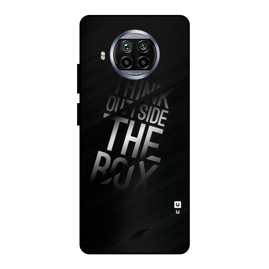 Think Outside The Box Metal Back Case for Mi 10i