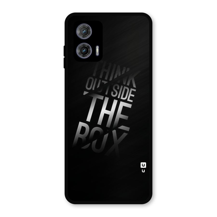 Think Outside The Box Metal Back Case for Moto G73