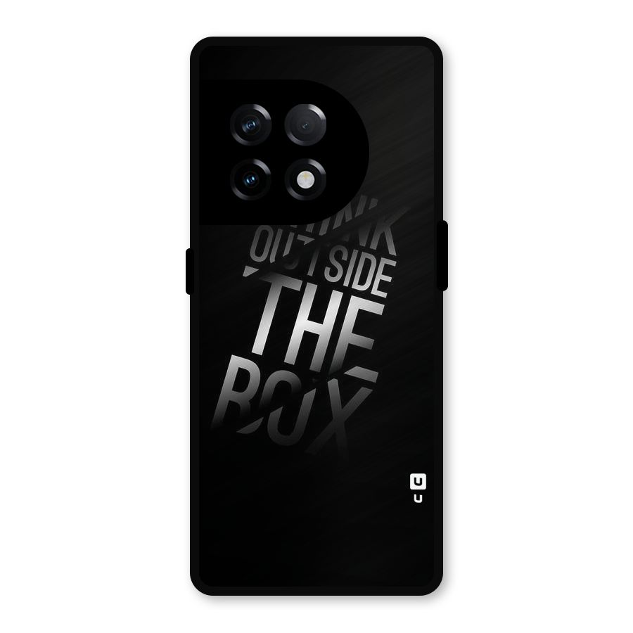 Think Outside The Box Metal Back Case for OnePlus 11R