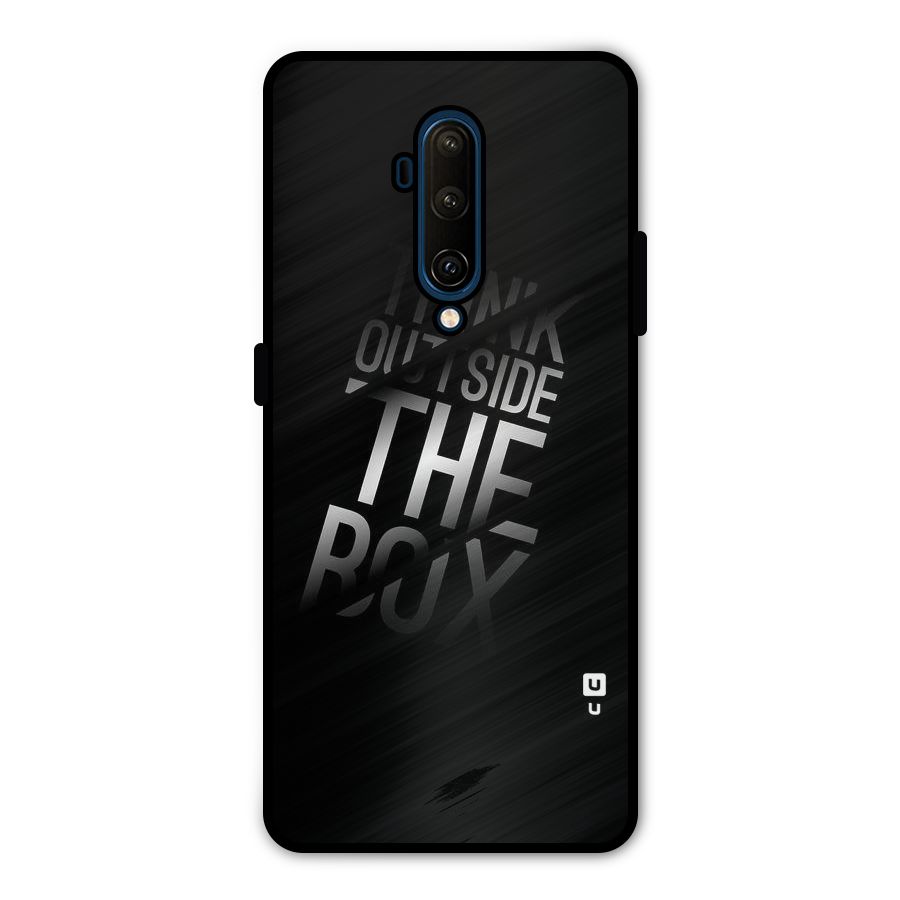 Think Outside The Box Metal Back Case for OnePlus 7T Pro