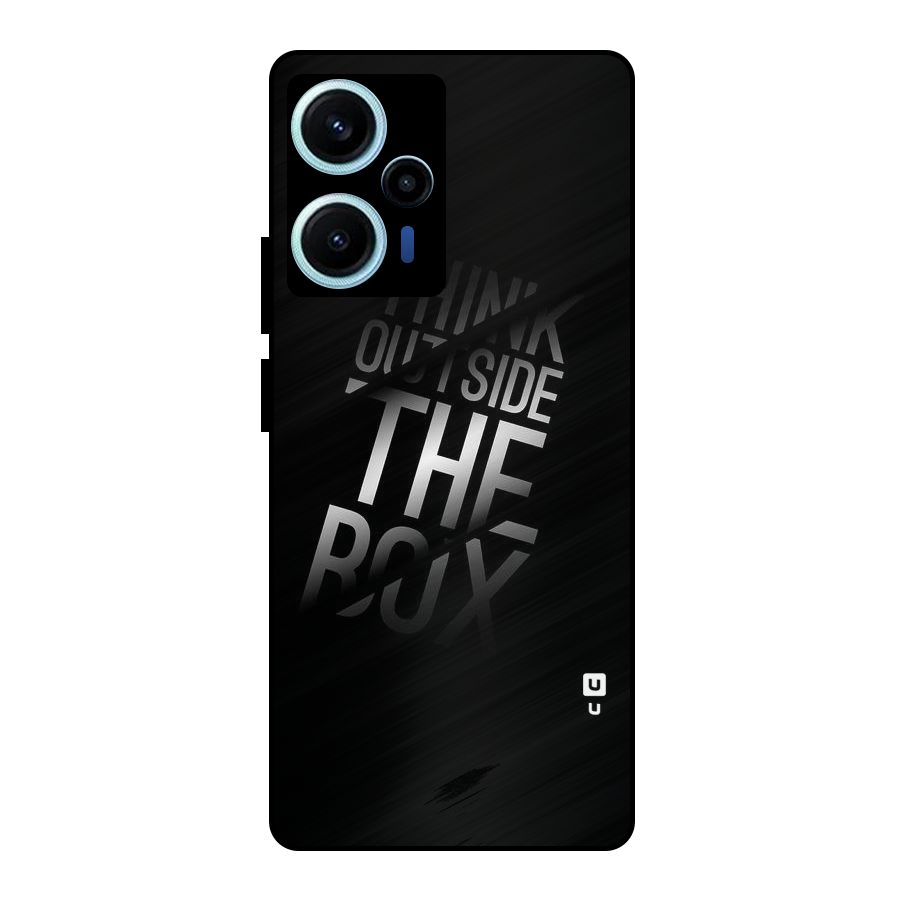 Think Outside The Box Metal Back Case for Poco F5