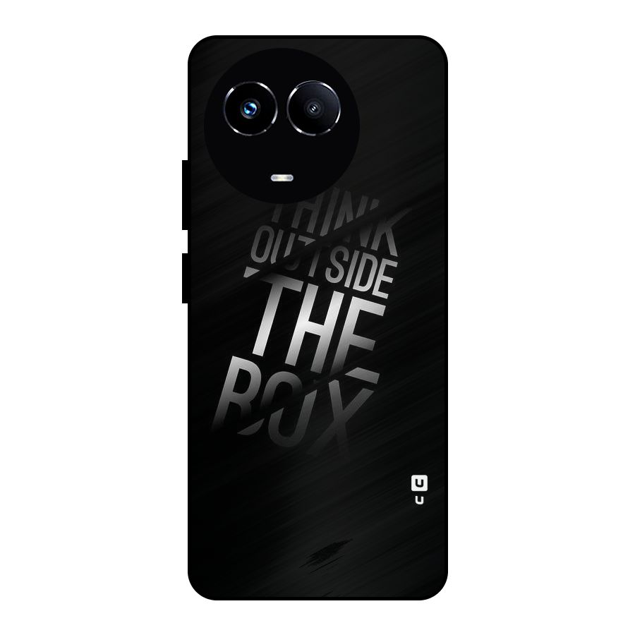 Think Outside The Box Metal Back Case for Realme 11 5G