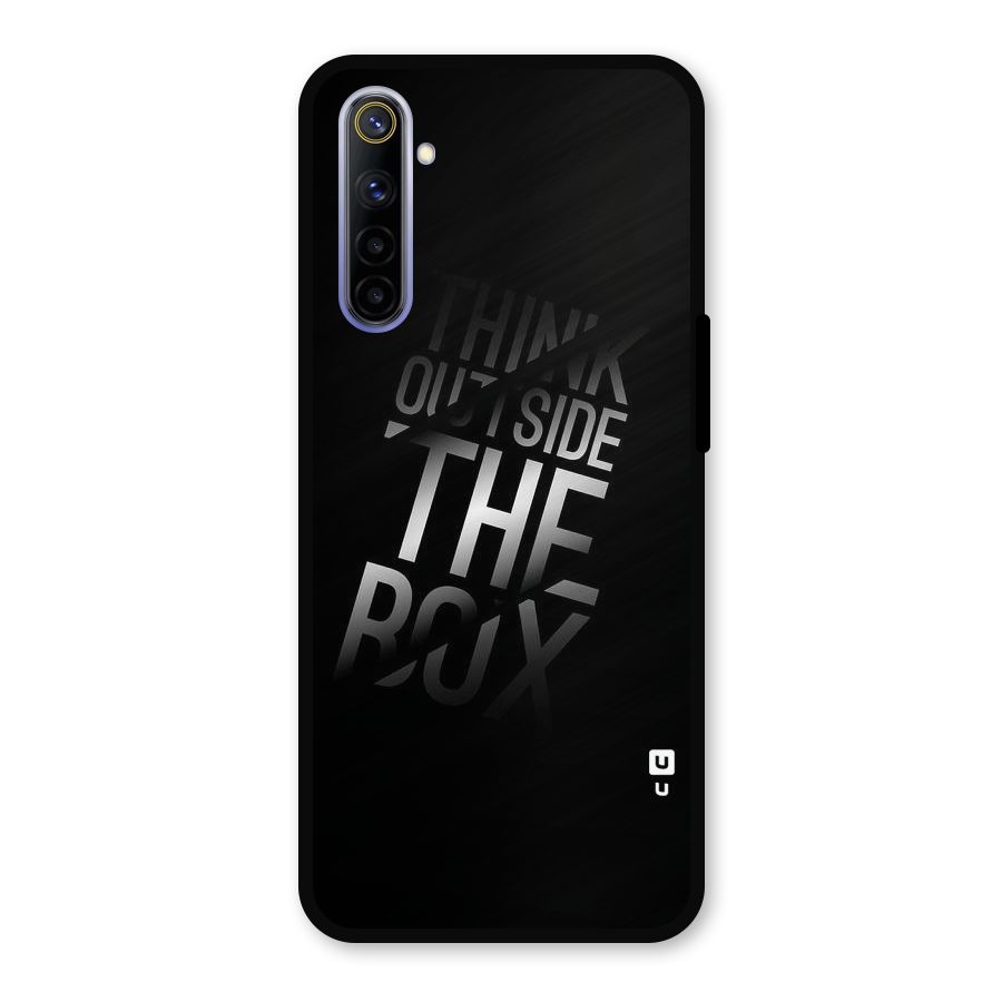 Think Outside The Box Metal Back Case for Realme 6