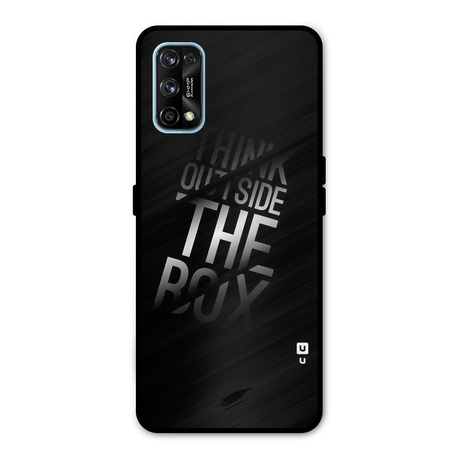 Think Outside The Box Metal Back Case for Realme 7 Pro
