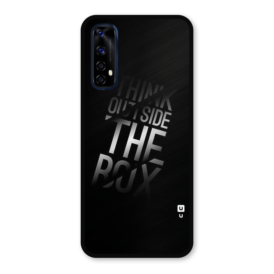 Think Outside The Box Metal Back Case for Realme Narzo 20 Pro