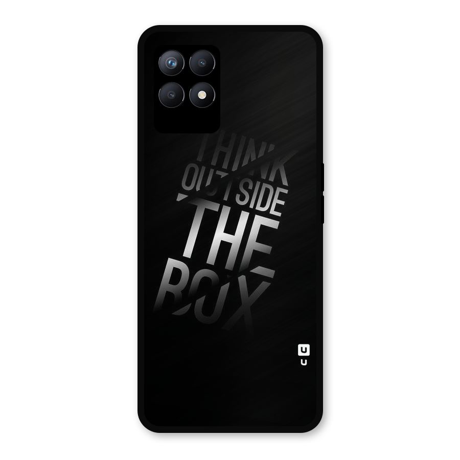 Think Outside The Box Metal Back Case for Realme Narzo 50