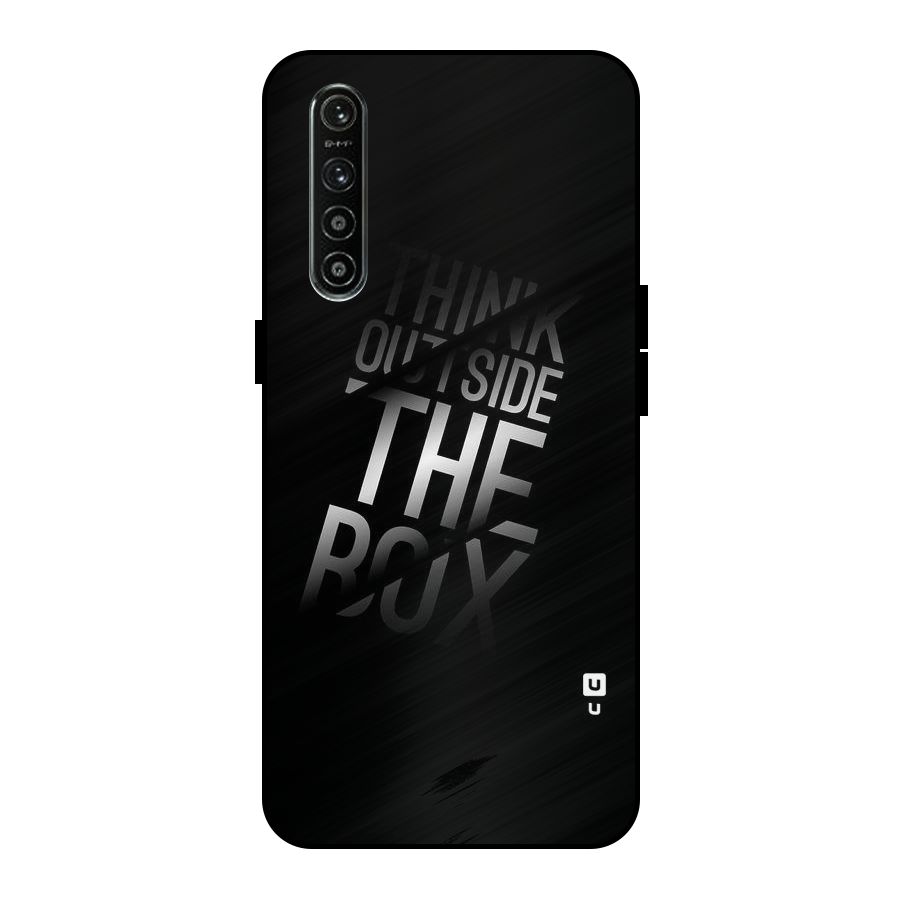Think Outside The Box Metal Back Case for Realme XT