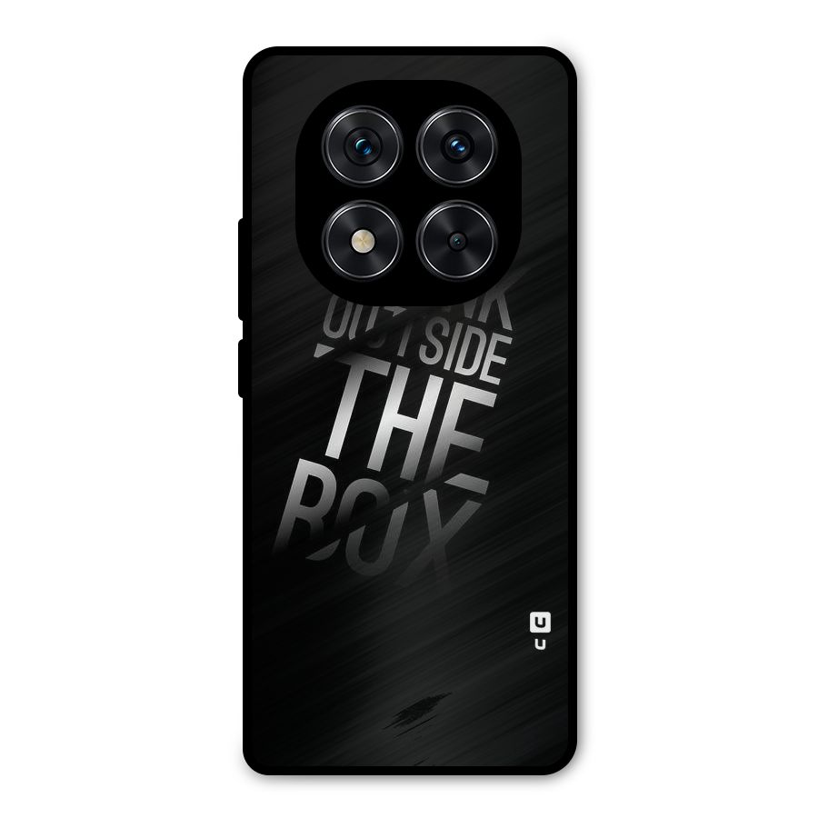 Think Outside The Box Metal Back Case for Redmi Note 14 Pro 5G