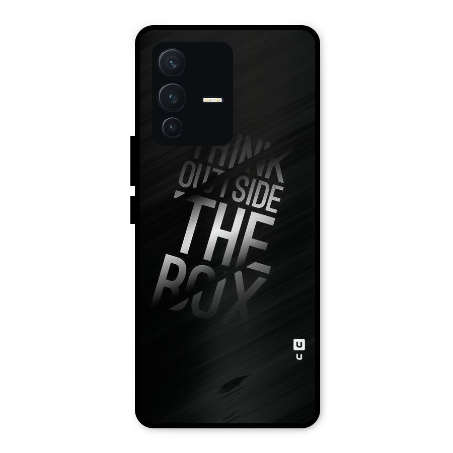 Think Outside The Box Metal Back Case for Vivo V23 5G