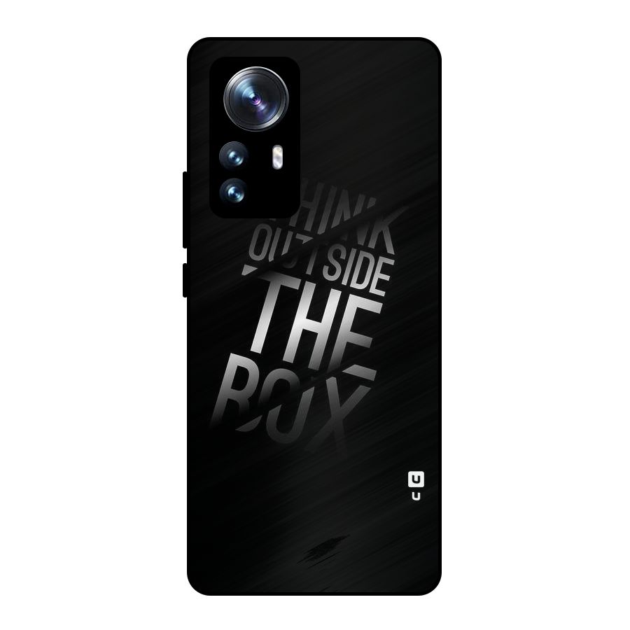 Think Outside The Box Metal Back Case for Xiaomi 12 Pro