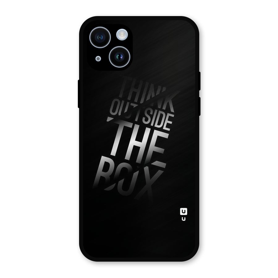 Think Outside The Box Metal Back Case for iPhone 14